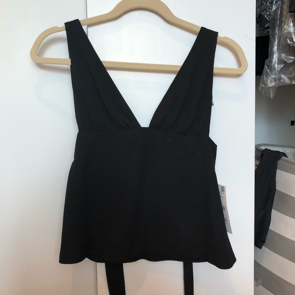Black Zara Top NWT